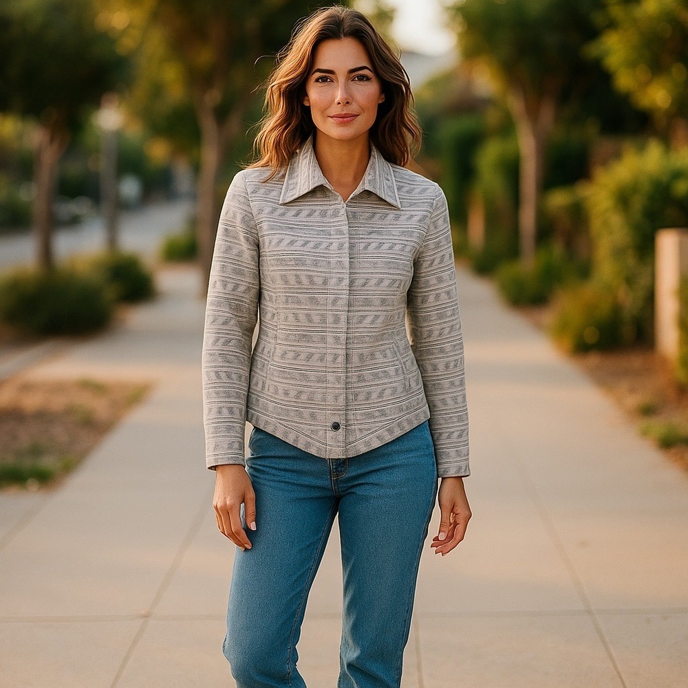 Pendleton Woolen Mills Fabric From USA Tailored Sz Small 💯 Percent Virgin Wool